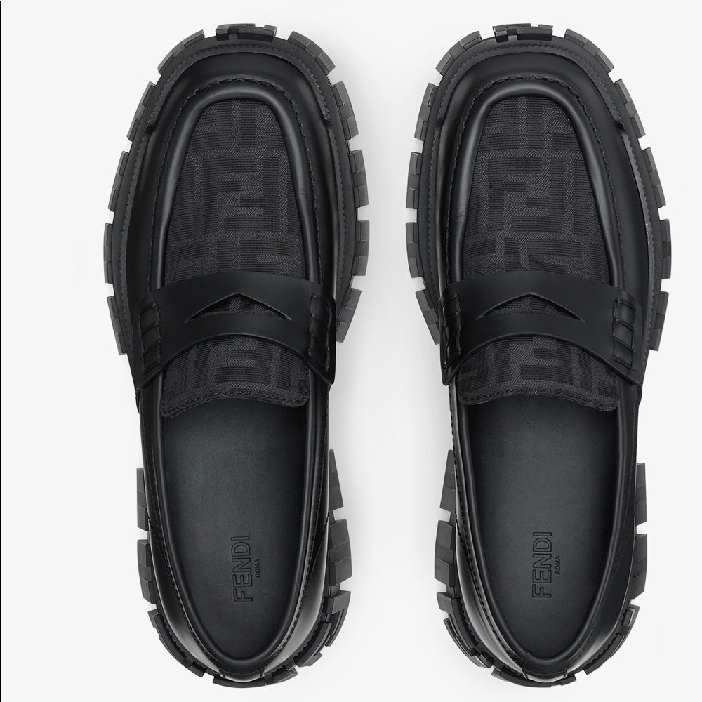 FENDI Force Lug Sole Loafers NEW IN BOX